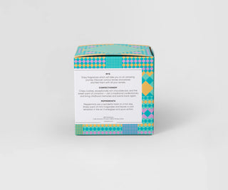 Sojalys med duft af pebermynte i keramisk beholder Mys - 3