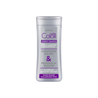 Silver ash blonde shampoo for at reducere gullige toner Ultra Color Joanna - 1