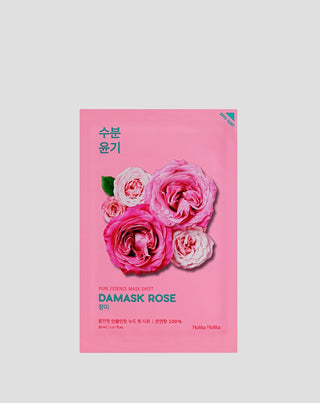 Plejende sheet-maske med damaskusrose-ekstrakt Pure Essence Mask Sheet Holika Holika - 1