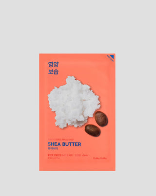Nærende og fugtgivende Shea Butter Pure Essence Mask Sheet Holika Holika - 1