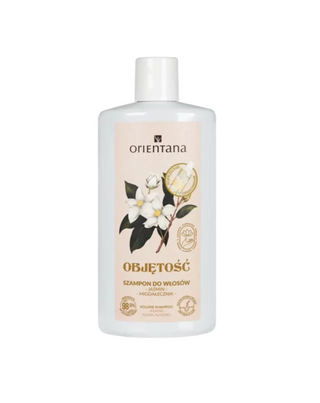 Ayurvedisk shampoo til tyndt hår uden volumen Jasmin og mandel Orientana - 1