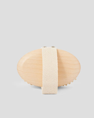 Børste til tør kropsmassage af naturtræ og agavefibre No. 1 Hhuumm - 3