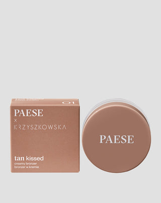 Cremebronzer i den kølige nuance Tan kissed 01 fra Paese - 1