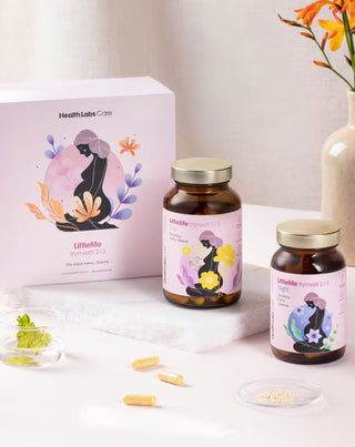 LittleMe graviditetsstøtte supplement trimester 2 og 3 Health Labs Care 150 kapsler - 3