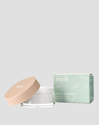 Matterende ansigtspudder med løse ris til alle hudtyper, især fedtet hud Paese - 1