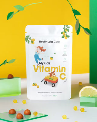 Veganske C-vitamin-gummibamser til børn MyKids Vitamin C Health Labs Care 60 stk. - 2