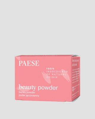 Naturlig, løs ansigtspudder af byg, der fikserer og matterer makeuppen Paese - 4