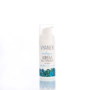 Fugtgivende ansigtscreme med mælkebøttebladekstrakt til tør og følsom hud Vianek - 1