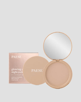 Lysende og udglattende puddermist for en fløjlsagtig finish 12 naturlig beige Paese - 1