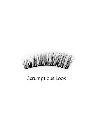Kunstige øjenvipper på en 2d strimmel til gentagen brug Scrumptious Look Bamm!Lashes - 2