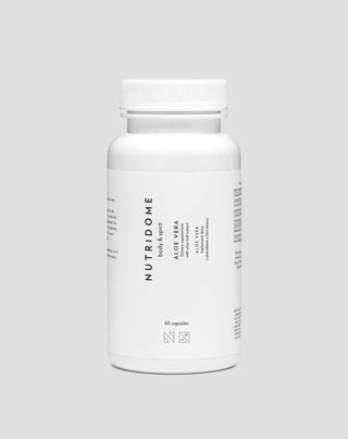 Aloe Vera bladekstrakt tabletter Aloe Vera 400 mg/dag Nutridome 60 kapsler - 1