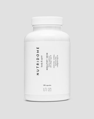 Kollagen type II tabletter til sund hud Nutridome 180 kapsler - 1