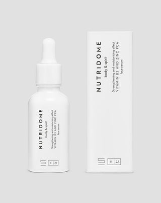 B3-vitamin 10% og zink 1% ansigtsserum mod akne Nutridome - 4