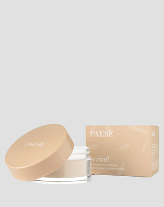 Fikserende og matterende løst rispudder farve 10 lys beige Hi Rice Paese - 3