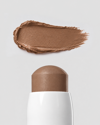 Bronzer i stift til ansigtet naturlig solbrun effekt og præcis konturering Praline Nutridome - 3