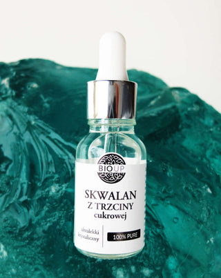 Ultralight sukkerrørssqualane til rynker og tør hud 100% ren BIOUP - 3