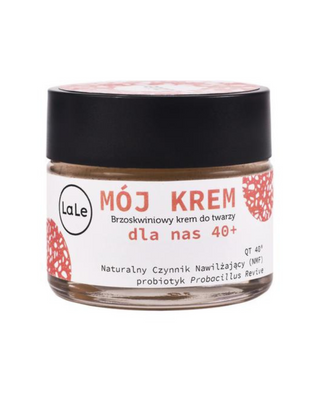 Fugtgivende ferskenfarvet ansigtscreme My Probiotic Cream 40+ La-Le - 1