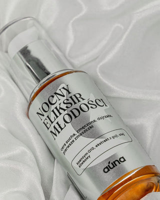 Ungdomseliksir til natten med coenzym Q10 til tør, træt og moden hud Auna - 3