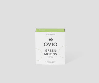Green moons green mint farvede kontaktlinser green moons no. 2 Ovio - 1
