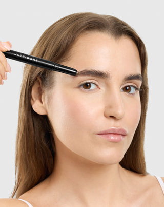 Brun øjenbrynsvoks med ricinusolie med lamineringseffekt Nutridome - 2