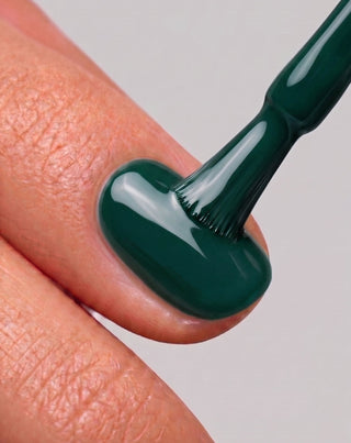 Hybridlak til negle UV/LED Viridian Green 019 Nutridome - 3