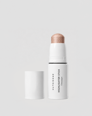 Highlighter til ansigt og krop i stick, strålende glød og udglattende effekt Champagne Nutridome - 1
