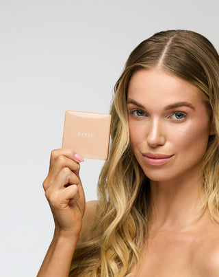 Presset bronzer Selfglow 02 Warm med aktive ingredienser til ansigtskonturering Paese - 3
