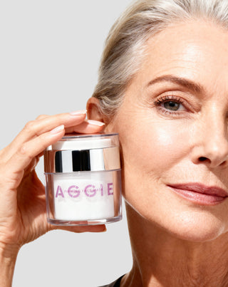 Ansigtsmaske med løftende effekt, macadamiaolie og E-vitamin til hud 50+ Aggie - 2
