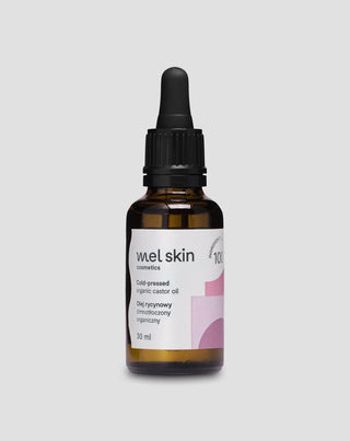 Fugtgivende, koldpresset naturlig ricinusolie 100% økologisk Mel Skin - 1