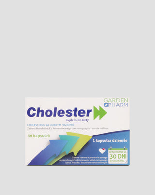 Cholester GardenPharm kolesterolstøttekapsler 30 kapsler - 1