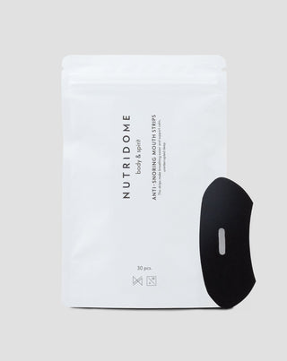 Nutridome naturlig bambus silke anti-snore læbeplaster 30 stk. - 1
