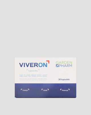 Kapsler til libido og potens med ginseng og muskatblomme Viveron GardenPharm 30 kapsler - 1