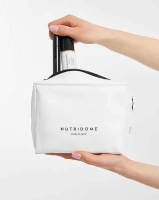 Nutridome rummelig toilettaske i øko-læder - 2