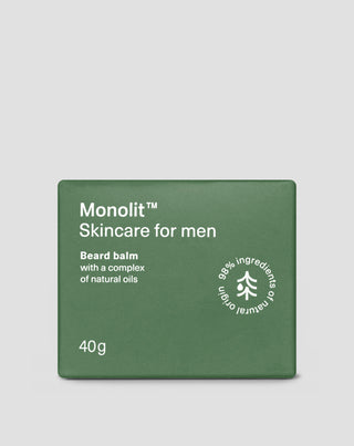 Nærende og fugtgivende skægbalsam med Monolith naturligt oliekompleks - 4