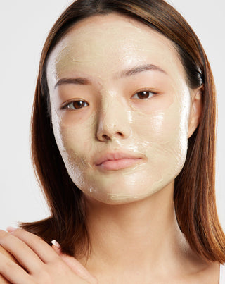 Ansigtsmaske med hvidt ler, tsubaki-olie og E-vitamin Uddo - 2