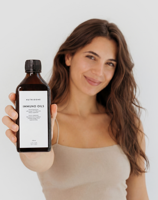 Flydende olie til immunforsvaret med omega 3-6-9 Nutridome Immuno 250 ml - 4