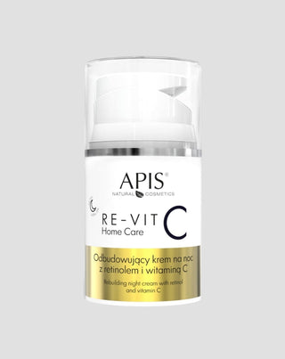 Rekonstruktiv natcreme med retinol og C-vitamin Re-Vit C Home Care Apis - 1