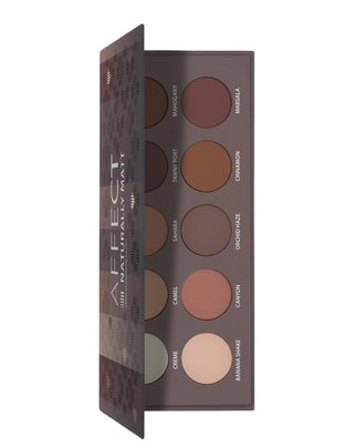 Naturally Matt Pressed Eyeshadows Palette fra Affect Professional Cosmetics - 2