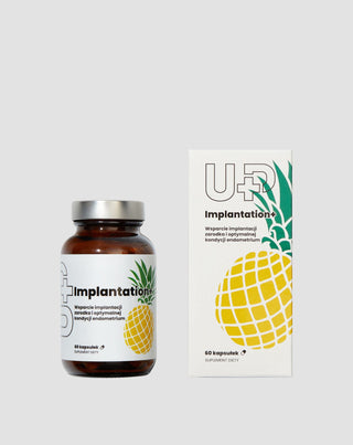 UP Implantation+ kosttilskud til kvinder, der forsøger at blive gravide UP Health Pharma - 3