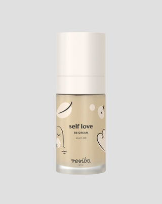 Naturlig og økologisk Self Love BB-creme til ansigtet i farven Light Beige 30 ml Resibo - 1