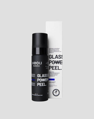 Glass skin power gel face scrub med mælkesyre, tranexamsyre og ectoin Veoli Botanica - 1