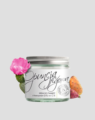 Antirynkecreme med figenkaktusolie, coenzym Q10, vit. C og E-Fiore - 1