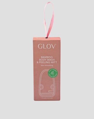 Genanvendelig Skin Smoothing Pink Glov cellulite-reducerende kropsvask og skrubbehandske - 3