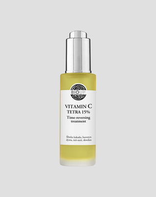 Vitamin C Tetra 15% Time-reversing treatment serum med rav og ginseng BIOUP - 1