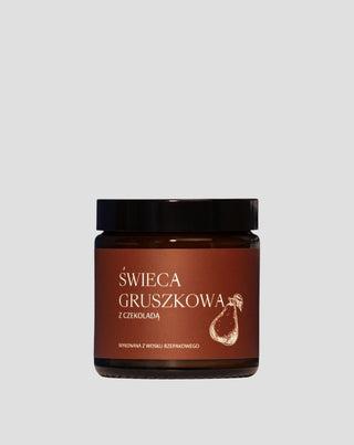 Naturligt rapsvokslys med duft af pære og chokolade Mglife - 1