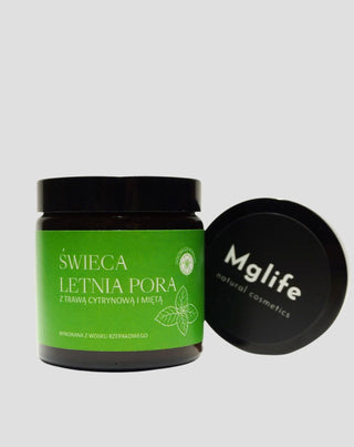 Duftlys med citrongræs og mynte Sommersæson Mglife - 3