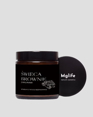 Vegansk hindbærbrownie med duft af hindbær 120 ml MgLife - 4