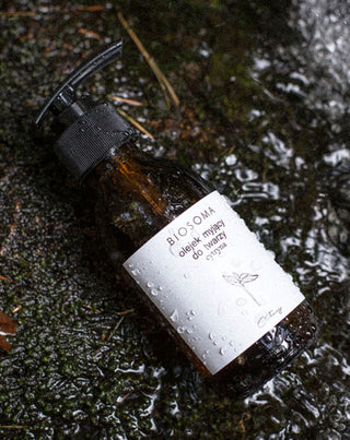 Ansigtsrensende olie med citron- og mandelolie til effektiv fjernelse af makeup Biosoma - 2