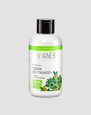 Normaliserende ansigtstonic med agerpadderok og aloe vera til problematisk hud Vianek - 1