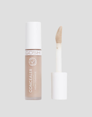 Concealer med høj dækkeevne og applikator High Coverage 001 Porcelain Gosh - 1